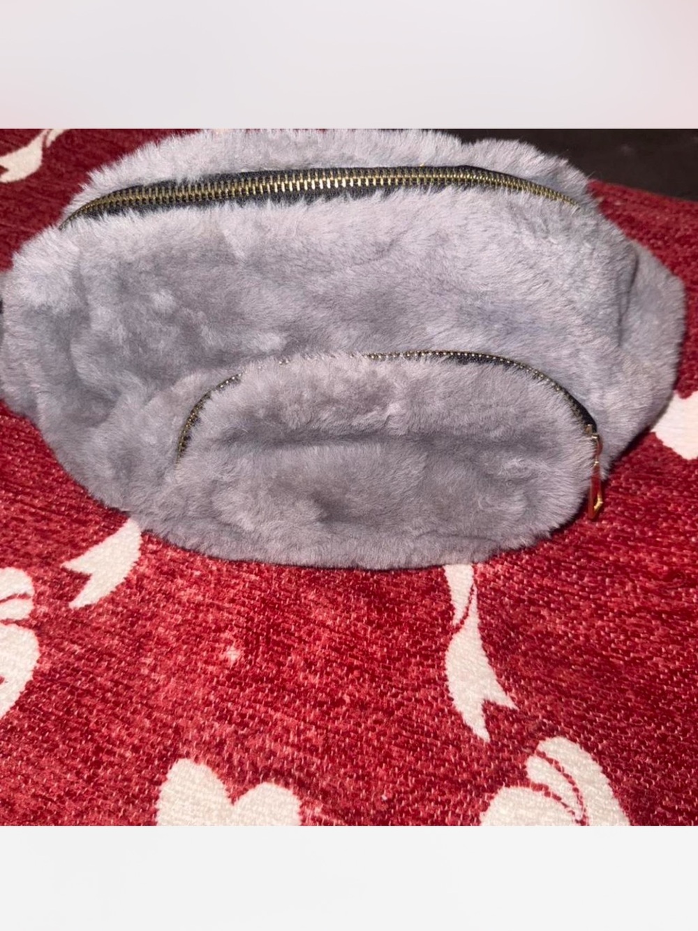Gray Fanny Pack/Belt Bag